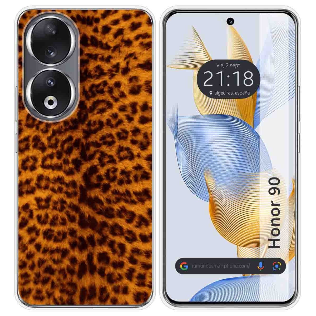 Funda Silicona compatible con Huawei Honor 90 5G diseño Animal 03 Dibujos