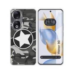 Funda Silicona compatible con Huawei Honor 90 5G diseño Camuflaje 02 Dibujos