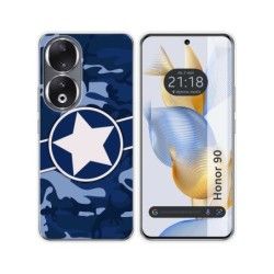 Funda Silicona compatible con Huawei Honor 90 5G diseño Camuflaje 03 Dibujos