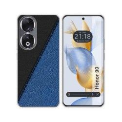 Funda Silicona compatible con Huawei Honor 90 5G diseño Cuero 02 Dibujos