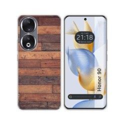 Funda Silicona compatible con Huawei Honor 90 5G diseño Madera 03 Dibujos