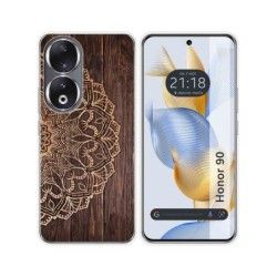 Funda Silicona compatible con Huawei Honor 90 5G diseño Madera 06 Dibujos