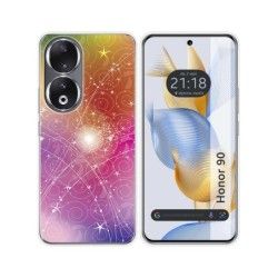 Funda Silicona compatible con Huawei Honor 90 5G diseño Abstracto Dibujos