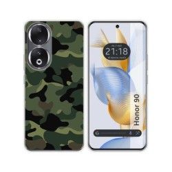 Funda Silicona compatible con Huawei Honor 90 5G diseño Camuflaje Dibujos