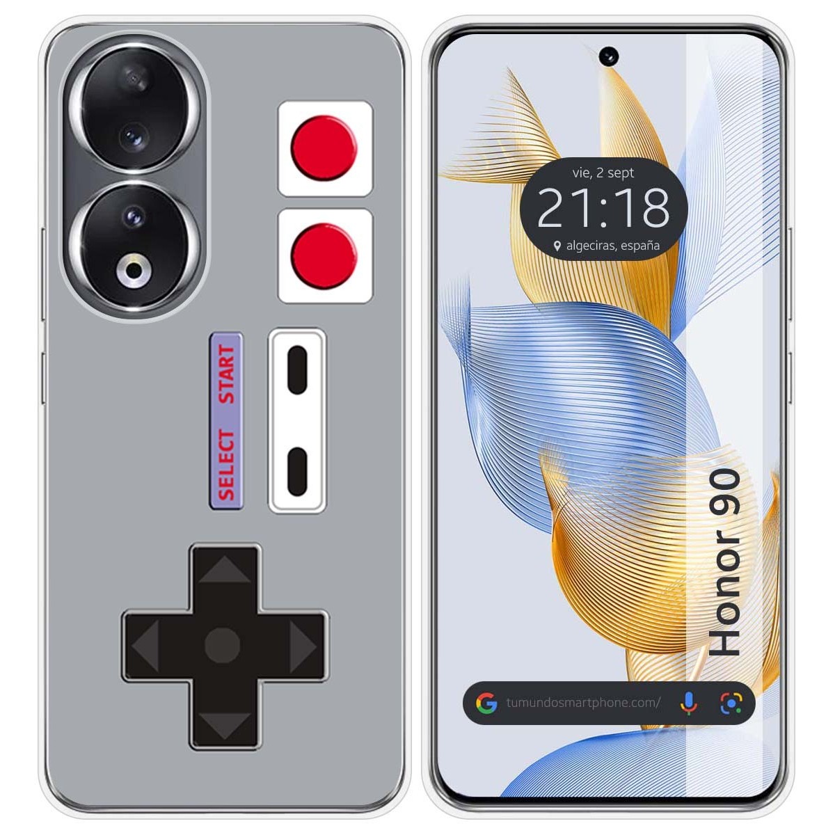 Funda Silicona compatible con Huawei Honor 90 5G diseño Consola Dibujos