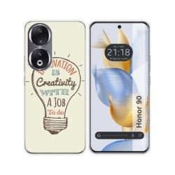 Funda Silicona compatible con Huawei Honor 90 5G diseño Creativity Dibujos