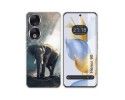 Funda Silicona compatible con Huawei Honor 90 5G diseño Elefante Dibujos