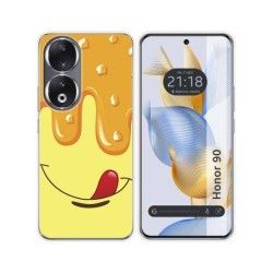 Funda Silicona compatible con Huawei Honor 90 5G diseño Helado Vainilla Dibujos