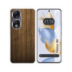 Funda Silicona compatible con Huawei Honor 90 5G diseño Madera Dibujos