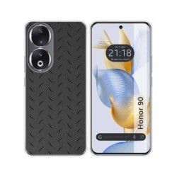 Funda Silicona compatible con Huawei Honor 90 5G diseño Metal Dibujos