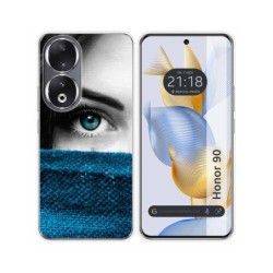 Funda Silicona compatible con Huawei Honor 90 5G diseño Ojo Dibujos