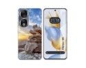 Funda Silicona compatible con Huawei Honor 90 5G diseño Sunset Dibujos