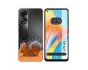 Funda Silicona Transparente para Oppo A78 4G diseño Bufalo Dibujos