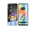 Funda Silicona Transparente para Oppo A78 4G diseño Cabra Dibujos
