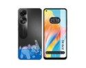 Funda Silicona Transparente para Oppo A78 4G diseño Hipo Dibujos