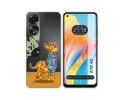 Funda Silicona Transparente para Oppo A78 4G diseño Jirafa Dibujos