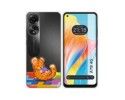 Funda Silicona Transparente para Oppo A78 4G diseño Leopardo Dibujos