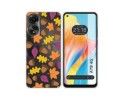 Funda Silicona Transparente para Oppo A78 4G diseño Otoño Dibujos
