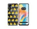 Funda Silicona Transparente para Oppo A78 4G diseño Pato Dibujos