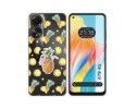 Funda Silicona Transparente para Oppo A78 4G diseño Piña Dibujos