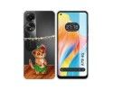 Funda Silicona Transparente para Oppo A78 4G diseño Suricata Dibujos