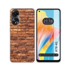 Funda Silicona para Oppo A78 4G diseño Ladrillo 04 Dibujos