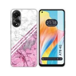 Funda Silicona para Oppo A78 4G diseño Mármol 03 Dibujos