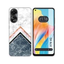 Funda Silicona para Oppo A78 4G diseño Mármol 05 Dibujos