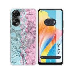 Funda Silicona para Oppo A78 4G diseño Mármol 08 Dibujos