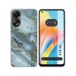Funda Silicona para Oppo A78 4G diseño Mármol 09 Dibujos