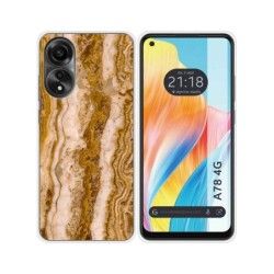 Funda Silicona para Oppo A78 4G diseño Mármol 10 Dibujos