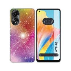 Funda Silicona para Oppo A78 4G diseño Abstracto Dibujos