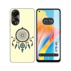 Funda Silicona para Oppo A78 4G diseño Atrapasueños Dibujos