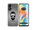 Funda Silicona para Oppo A78 4G diseño Barba Dibujos