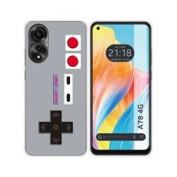 Funda Silicona para Oppo A78 4G diseño Consola Dibujos