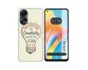 Funda Silicona para Oppo A78 4G diseño Creativity Dibujos