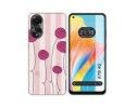 Funda Silicona para Oppo A78 4G diseño Flores Vintage Dibujos