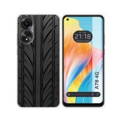 Funda Silicona para Oppo A78 4G diseño Neumatico Dibujos