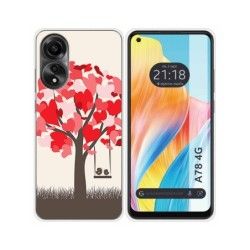 Funda Silicona para Oppo A78 4G diseño Pajaritos Dibujos