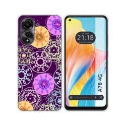Funda Silicona para Oppo A78 4G diseño Radial Dibujos