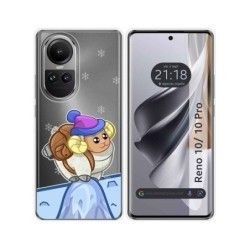 Funda Silicona Transparente para Oppo Reno 10 5G / 10 Pro 5G diseño Cabra Dibujos