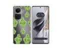 Funda Silicona Transparente para Oppo Reno 10 5G / 10 Pro 5G diseño Cactus Dibujos