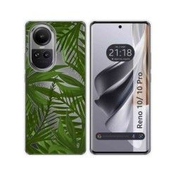 Funda Silicona Transparente para Oppo Reno 10 5G / 10 Pro 5G diseño Jungla Dibujos
