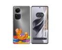 Funda Silicona Transparente para Oppo Reno 10 5G / 10 Pro 5G diseño Leopardo Dibujos