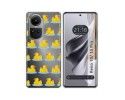 Funda Silicona Transparente para Oppo Reno 10 5G / 10 Pro 5G diseño Pato Dibujos