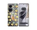 Funda Silicona Transparente para Oppo Reno 10 5G / 10 Pro 5G diseño Piña Dibujos