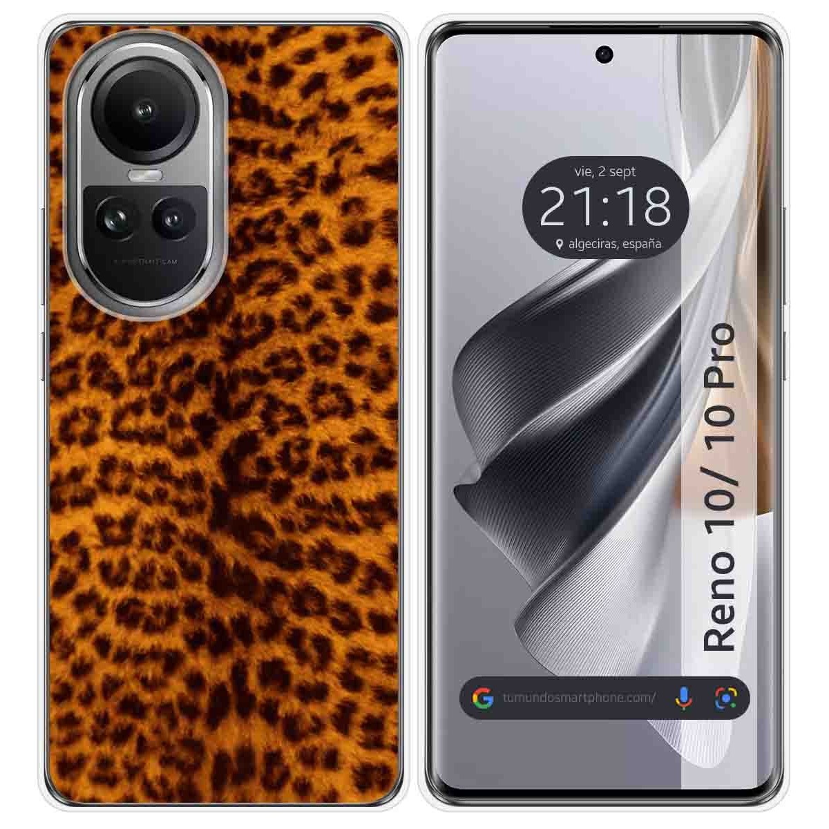 Funda Silicona para Oppo Reno 10 5G / 10 Pro 5G diseño Animal 03 Dibujos