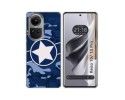 Funda Silicona para Oppo Reno 10 5G / 10 Pro 5G diseño Camuflaje 03 Dibujos