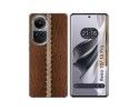 Funda Silicona para Oppo Reno 10 5G / 10 Pro 5G diseño Cuero 01 Dibujos