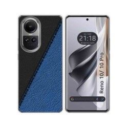 Funda Silicona para Oppo Reno 10 5G / 10 Pro 5G diseño Cuero 02 Dibujos